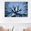 Indigo Succulent III by Mia Jensen - Wrapped Canvas Print-1004464196