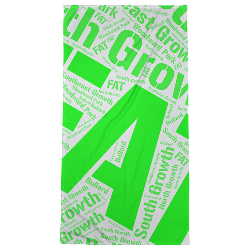 Bath Towel, Green, Microfiber, Fresno