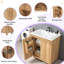 Meuble-lavabo de 30 po avec lavabo en céramique, tablette réglable, tiroir à panneaux modulaire et porte