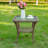  Outdoor Wicker Side Table, All-Weather Rattan Patio Side Table Bistro Table With 2-Tier Storage, Tempered Glass Top Square End Table For Indoor, Balcony, Garden, Porch, Deck, Brown-1579261687