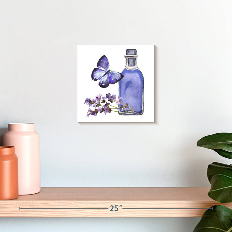 Huile de lavande, H 10 po x l 10 po