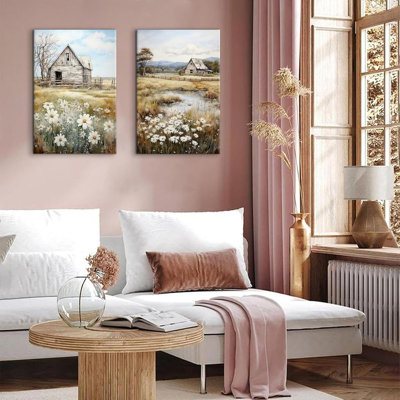 2 Piece Wrapped Canvas Print