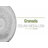 Endurathane Granada Ceiling Medallion, 15 3/4"OD x 5/8"P (Fits Canopies up to 4 1/4"), Factory Primed-27786766