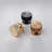 10 Pack Matte Black Cabinet Knobs, 1.2 Inch Diameter Knurled Round Kitchen Knobs For Cabinets And Drawers
