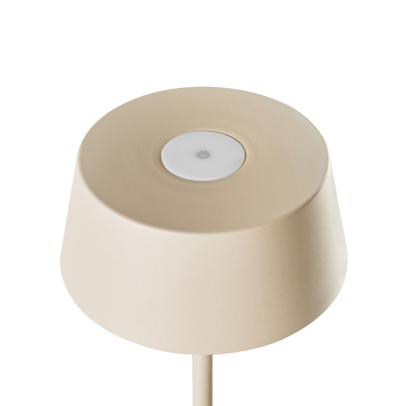 Iron Table Lamp, Beige