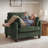  Oversized Accent Chair, 40.9" Luxury Upholstered Piping Single Armchair With 32" Wide Seat, Comfy Tufted Backrest, Wood Legs, 2 Pillows For Living Room-963790741