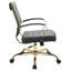 Fauteuil de bureau pivotant en cuir Naudain-53751976-132200685