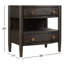 Table de chevet 2 tiroirs Shay