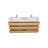 Bobijo 83.5'' Double Bathroom Vanity with Plastic Top-50200063