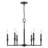 Patrick 6 - Light Steel Dimmable Empire Chandelier