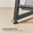 23.6" C Table End Table with Charging Station and Magazine Rack