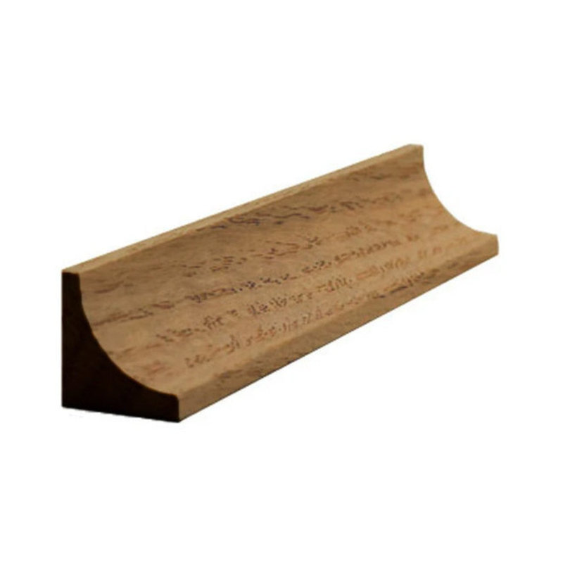 Moulure d'anse EWCC11 1/2 po x 1/2 po Sans finition, Chêne rouge, L 0,5 po x H 0,5 po x P 42 po