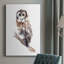 Toile tendue avec châssis Barred Owl Impressions II - prête à être accrochée-2061080182