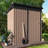 Caitilyn 14 ft. W x 8 ft. 7 in. D Metal Overlap Pent Storage Shed