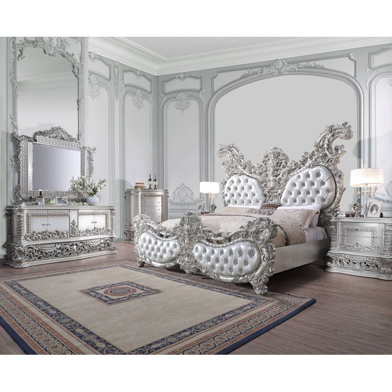 Arch Mirror in Antique Platinum