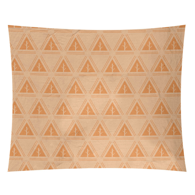 Tapisserie Barbra, H 68 po x l 80 po, Orange clair