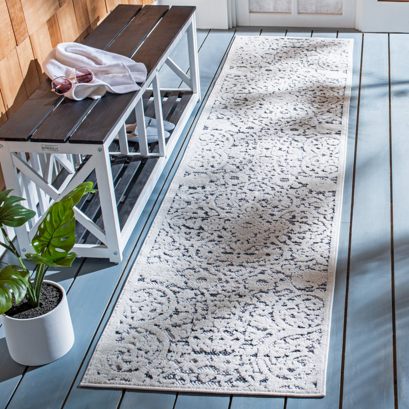 Tapis d'intérieur et d'extérieur Gattaca Jake , Tapis de couloir 2 pi 2 po x 9 pi