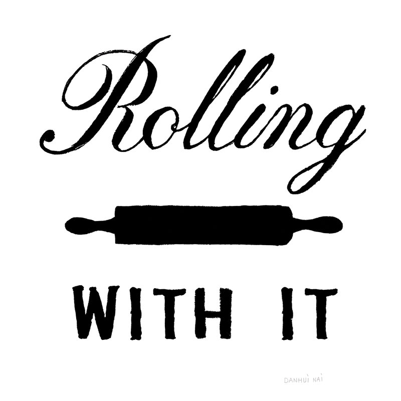 Rolling With It by Danhui Nai - Wrapped Canvas Print, 91cm H x 91cm W