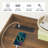 Cat Litter Box Enclosure Furniture with Charging Station