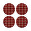 Glass Beads Round Beaded Placemats