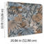 Papier peint bleu foncé Allure Jungle-192523834