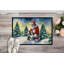 Paillasson Sheltie and Santa Claus-112753646