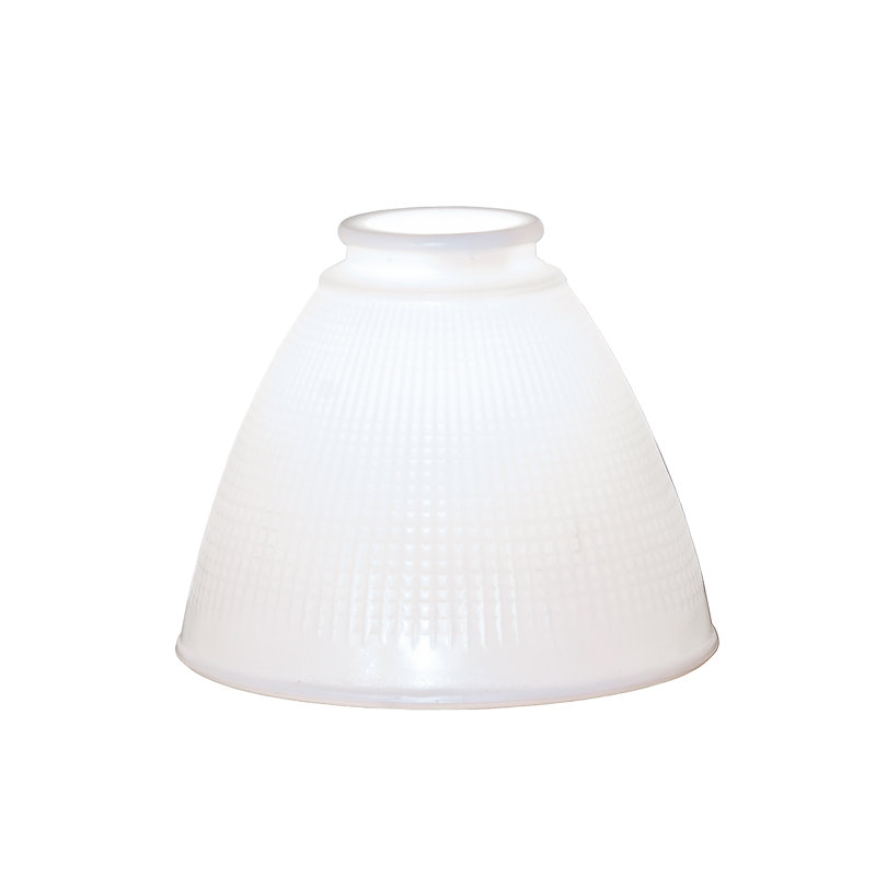 Lamp Shade, 5" H x 6" W x 6" D, White