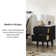 Mags Solid Wood Groove 2-Drawer Nightstand