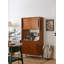 Armoire de rangement scandinave en bouleau rétro