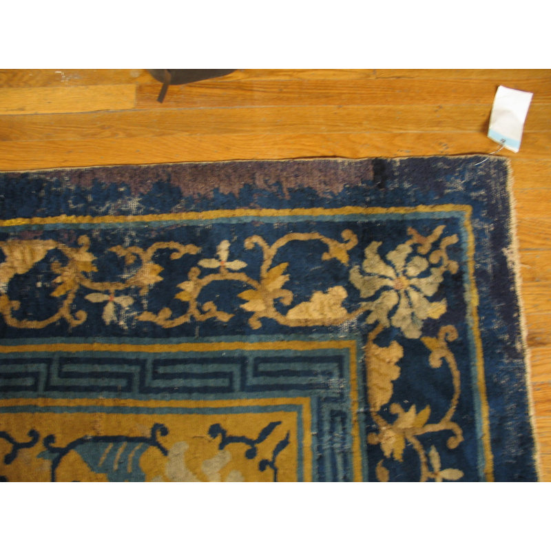 Hand Knotted Wool Floral Area Rug