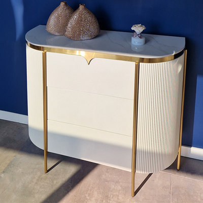 Avtandil 120 cm W Chest of 3 Drawers