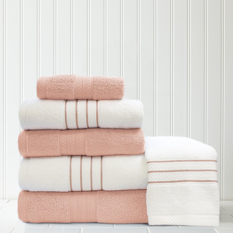 Hager Dream Beach Shells 100% Cotton Bath Towels