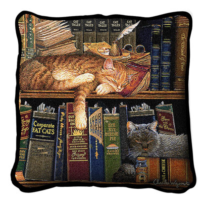 Cotton Reversible Throw Pillow