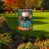 Automne turquoise/noir/blanc