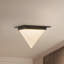Mineral 11-in Brass Flush Mount-66689121-66689120