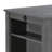 Graham 36" Grey Finish Small Space Counter Height Dining Table With Usb Charging Ports And Shelves (Only Tables, No Chairs)