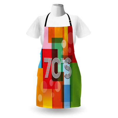 No Pattern Bib Apron