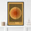 Abstrait, blocs de couleurs vibrantes, formes de cercle orange de style Mid-Century Bauhaus-99141832-99141835