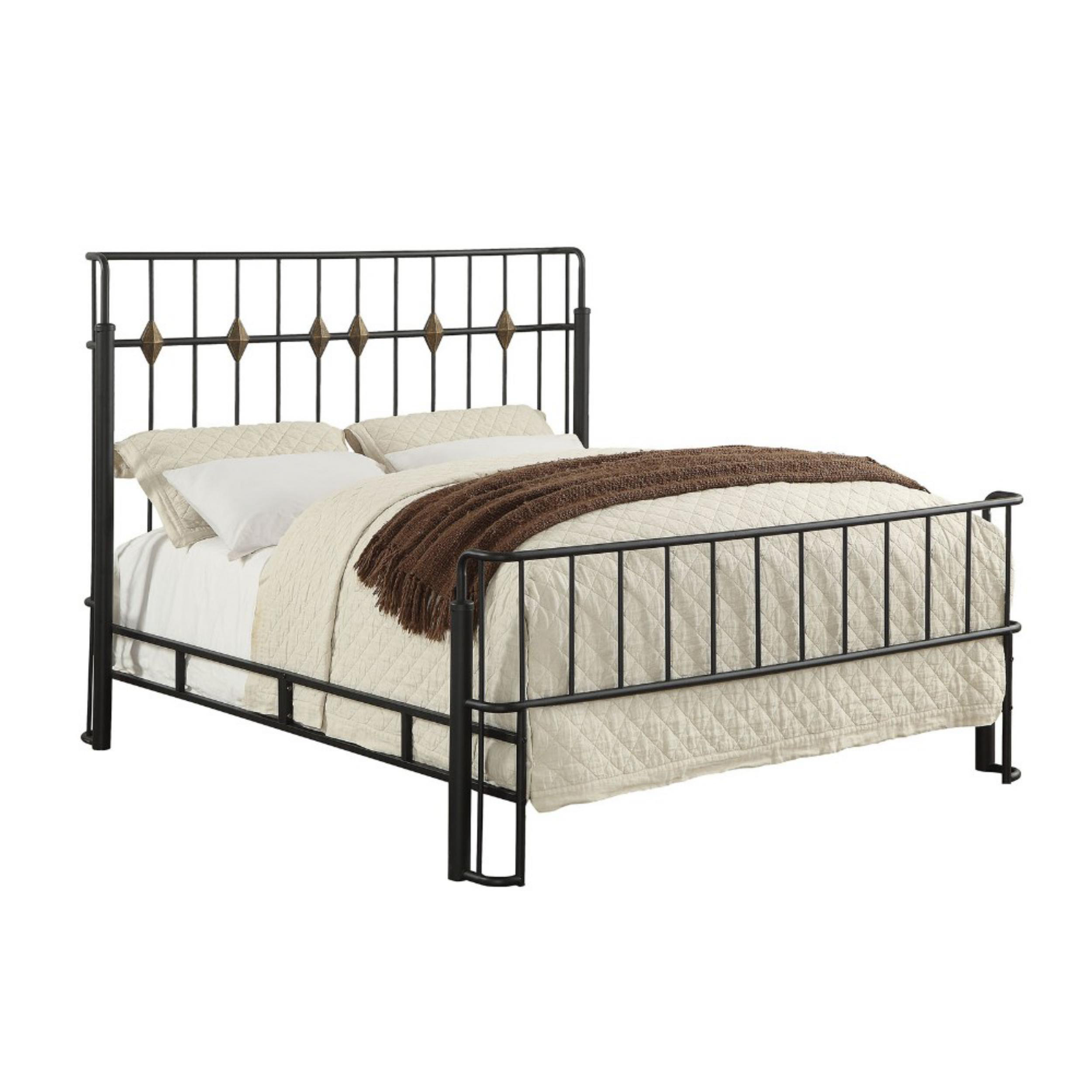 Ivy Bronx Canfield Metal Open-Frame Bed | Wayfair