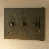 Bronze with Patina - 3 Gang est en rupture de stock