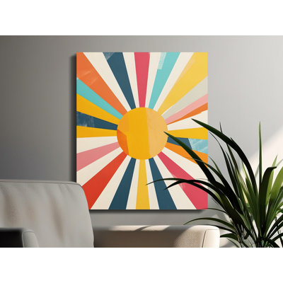 Deeko Wrapped Canvas Print