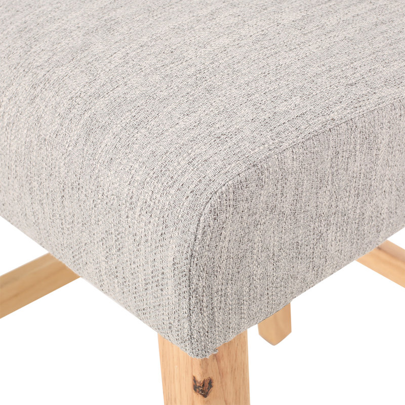 Gertz Eline Stool, Light Gray, Bar Stool (31" Seat Height)