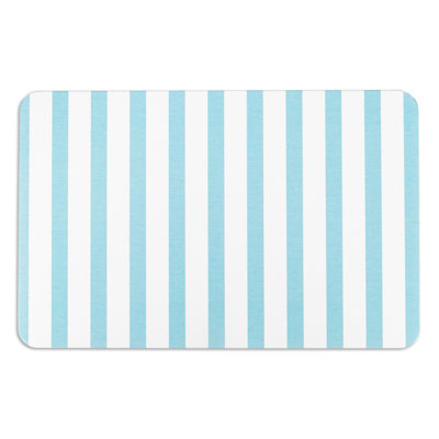 Floorpops Striped Bath Mat