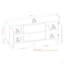 Buffet 63 "avec tiroirs biseautés 63" Scandi-304475191