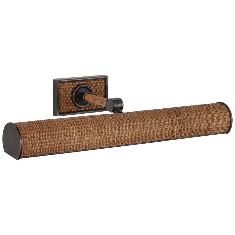 Halwell Dimmable Wall Mounted Picture Light, 4.5" H x 18" W x 6.25" D, Bronze