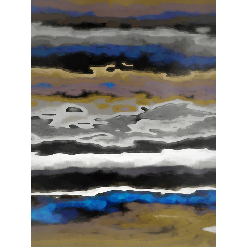 Abstract Composition 985 Print by Angel Estevez, 33" H x 25" W, 32" H x 24" W