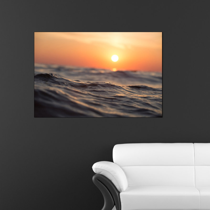 Wrapped Canvas Print on Wood