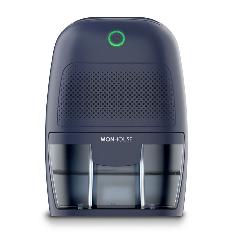 600ml Dehumidifier - Portable and Compact Electric Moisture Absorber, Navy