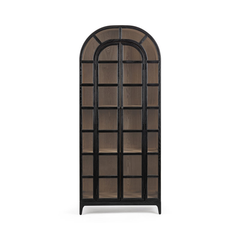 Maison Storage Cabinet, Loft Black, 71" H x 18.1" W x 14" D
