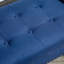 Banc capitonné à boutons, repose-pieds rembourré, repose-pieds contemporain pour la chambre à coucher et le salon